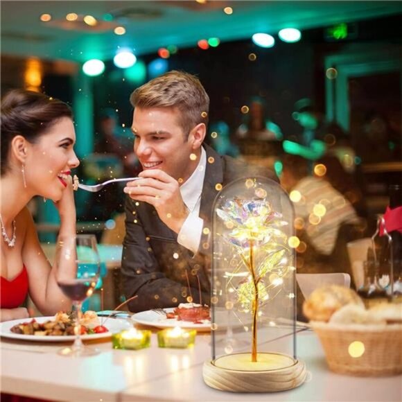 Rose Flower Gifts for Girlfriend Mom Women, Beauty Rose, Forever Rose - Picture 5 of 5